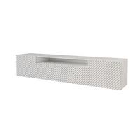LOWBOARD ZENO-W 200x40x41 cm - Weiß - Weiß, Holzwerkstoff (200/40/41cm) - ALTDECOR