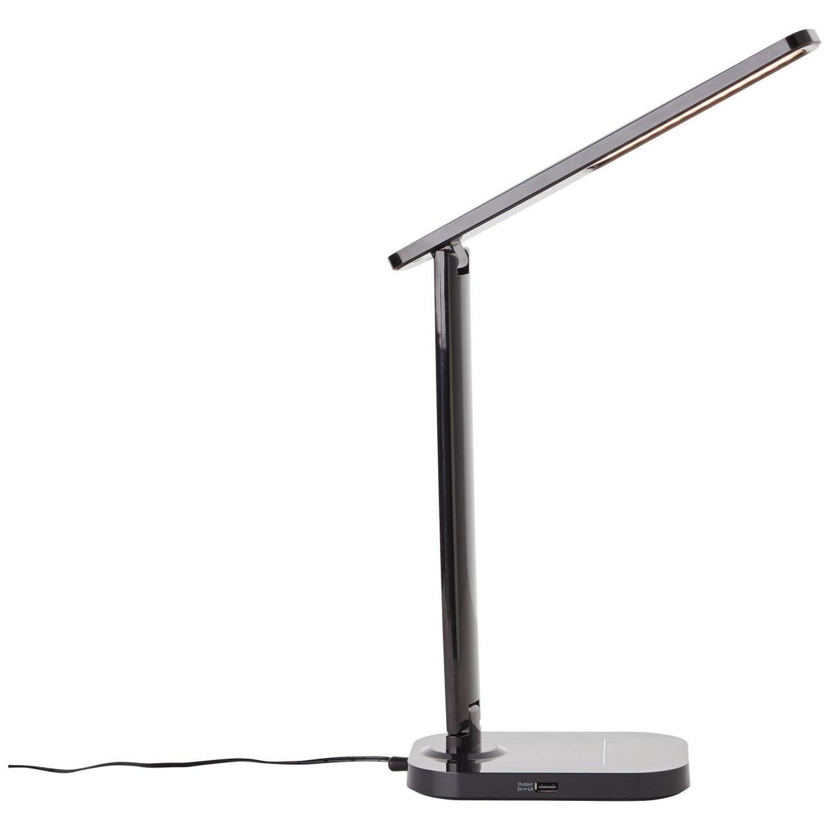 TISCHLEUCHTE Vicari G93102/06 - Schwarz, Metall (28.8/12/33.3cm) - Brilliant