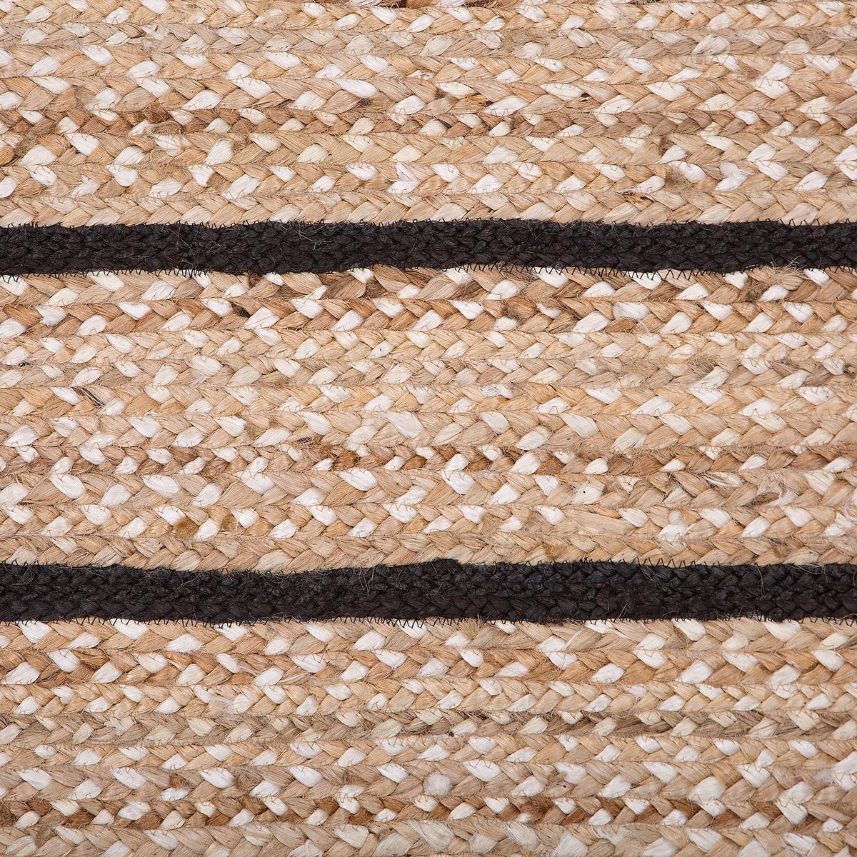 KURZFLOR-TEPPICH Karadona 150/80 cm - Beige, Naturmaterialien (80/150cm) - Beliani