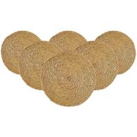 PLATZMATTEN Sorella hellbraun ø 35 cm - Hellbraun, Naturmaterialien (35cm) - Ritzenhoff Breker