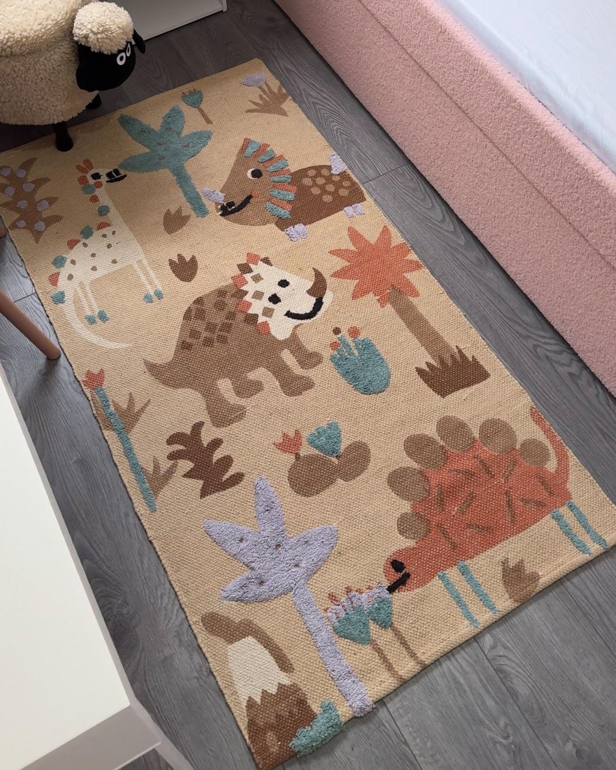 KINDERTEPPICH Stabat 150/80 cm - Multicolor, Textil (80/150cm) - Beliani