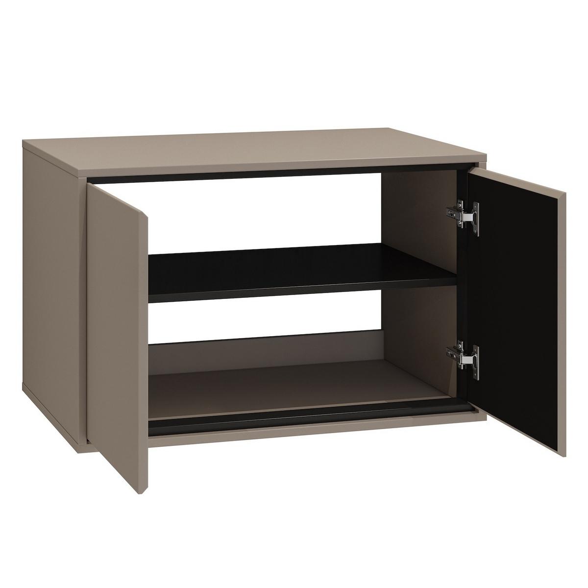 WASCHBECKENUNTERSCHRANK Capri 2 Schubladen Cashmere - 78 x 48 x 51 cm - Kaschmir, Holz (78/51/48cm) - Badplaats