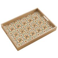 TABLETT Elegant - antik - farbenfroh 50x35 cm - Multicolor, Holz (50/5/5cm) - OnlyWow