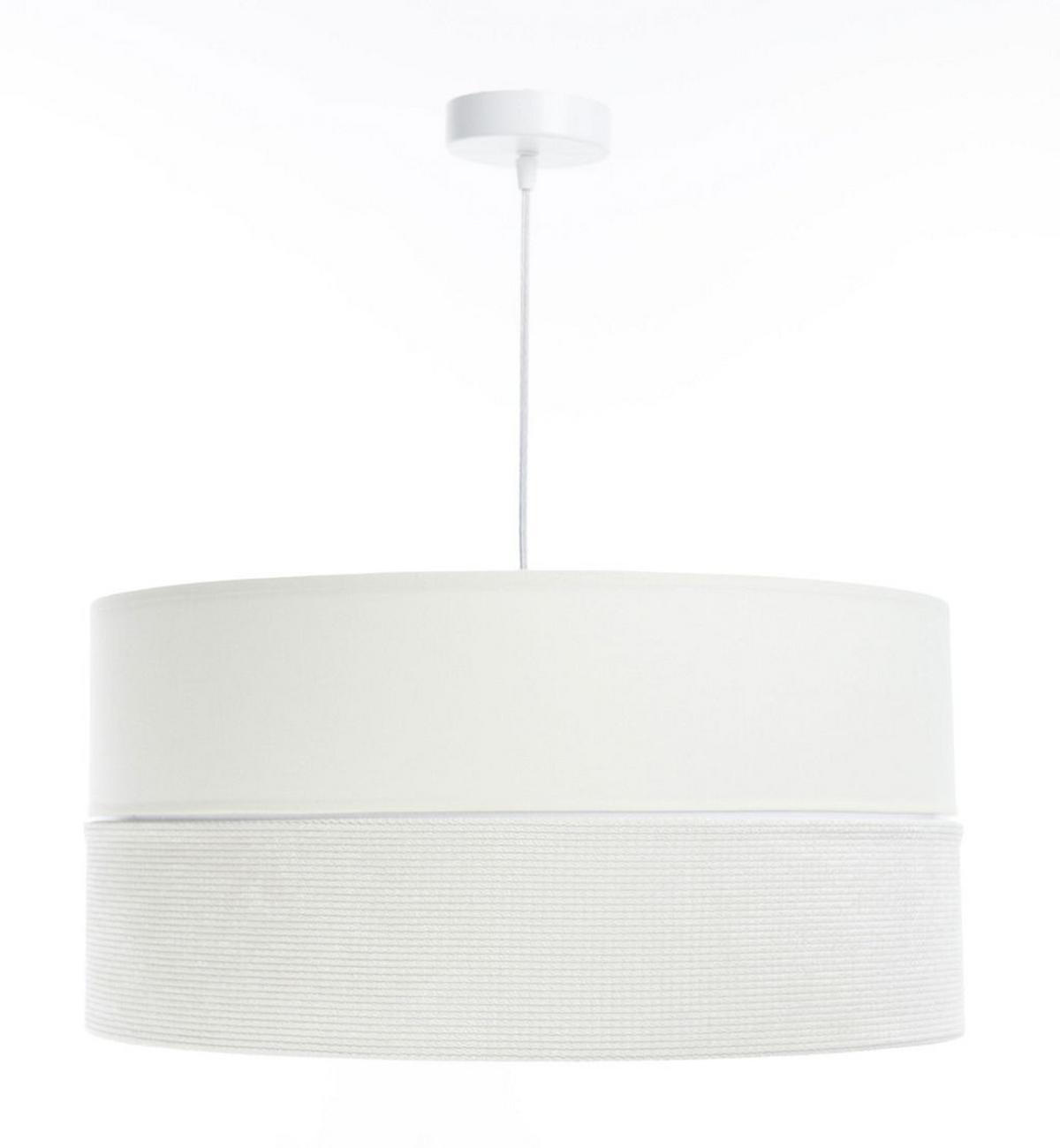 HÄNGELEUCHTE Weiß 50/25 cm - Weiß, Kunststoff (50/0.8/25cm) - ONZENO