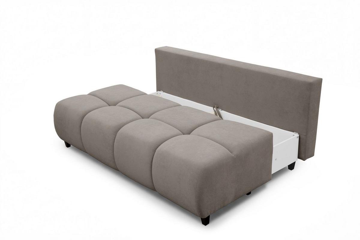SCHLAFSOFA Xenio Mit Schlaffunktion - Braun, Holzwerkstoff/Textil (196/103/100cm) - Fun Möbel