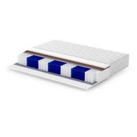 TASCHENFEDERNKERNMATRATZE Mediro Core 26 cm, Hoch-Elastischer-Schaum, H2/H3, 160x200 - Weiß, Kunststoff (160/200cm) - Beautysofa