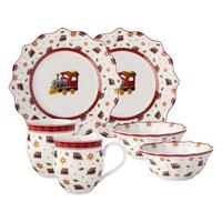 FRÜHSTÜCKS-SET LOKOMOTIVE Toy's Delight bunt 6-tlg. - Multicolor, Keramik (25/14/36cm) - Villeroy & Boch