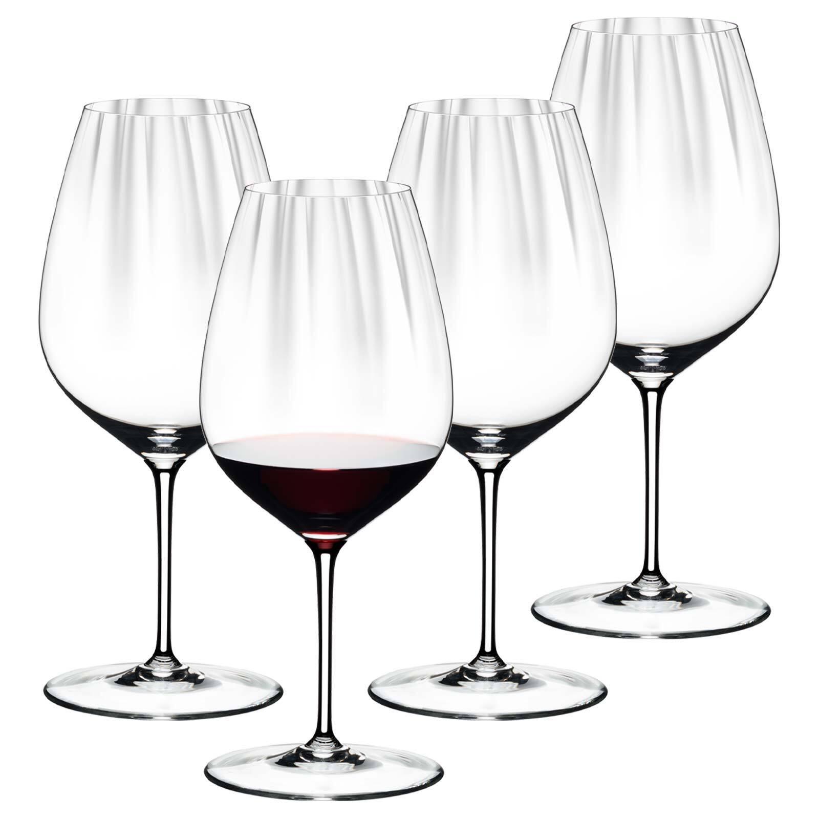 CABERNET / MERLOTGLÄSER Performance transparent 834 ml 4er Set - Transparent, Glas (0.834L) - Riedel