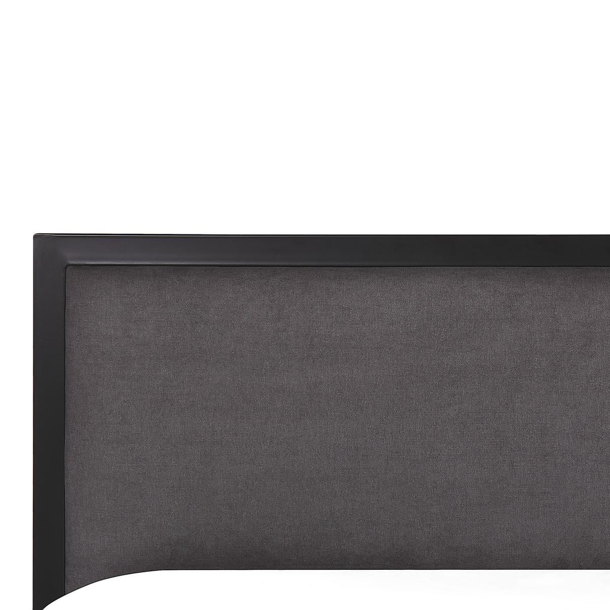 METALLBETT 160/200cm Schwarz Clamart - Schwarz, Textil/Metall (160/200cm) - Beliani
