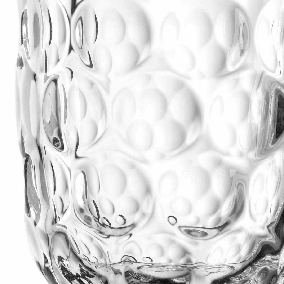 LATTE MACCHIATO GLÄSER (1) Gocce transparent 390 ml 2er Set - Transparent, Glas (0.39L) - Leonardo Living