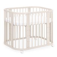 BABYBETT Kaschmir, 5in1 mit Matratze - Kaschmir, Holz/Textil (66/93cm) - waldin