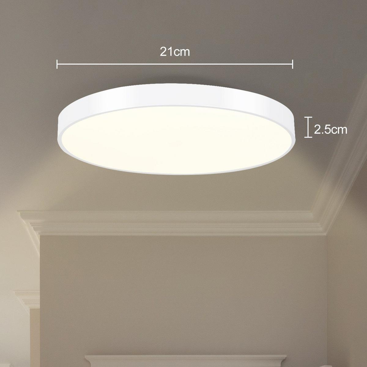 LED-DECKENLEUCHTE Lundeen 21/21/5.7cm - Weiß, Kunststoff (21/21/5.7cm) - Nettlife
