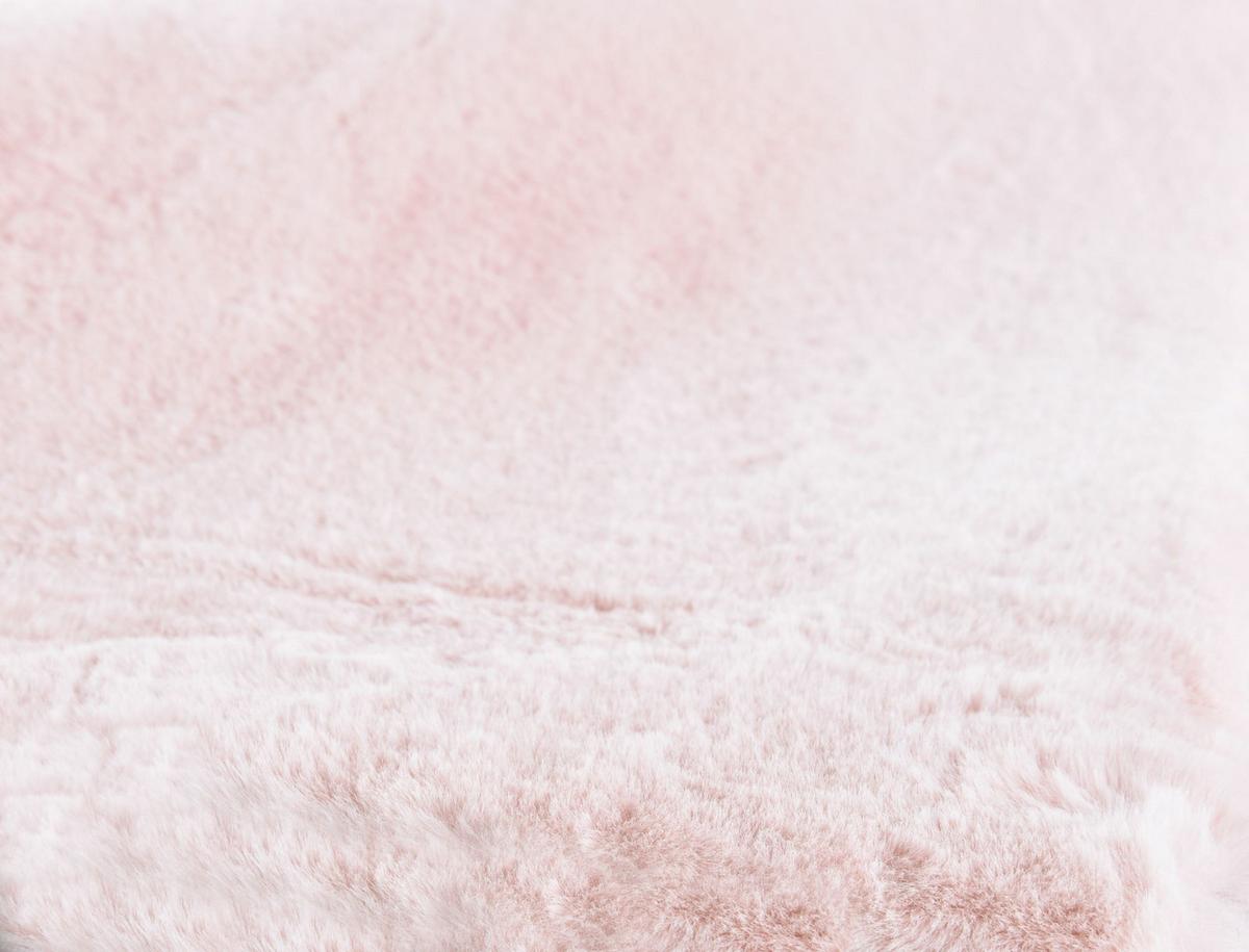 KUNSTFELLTEPPICH Chiara 60x135 cm - Rosa, Textil (60/135cm) - Gino Falcone
