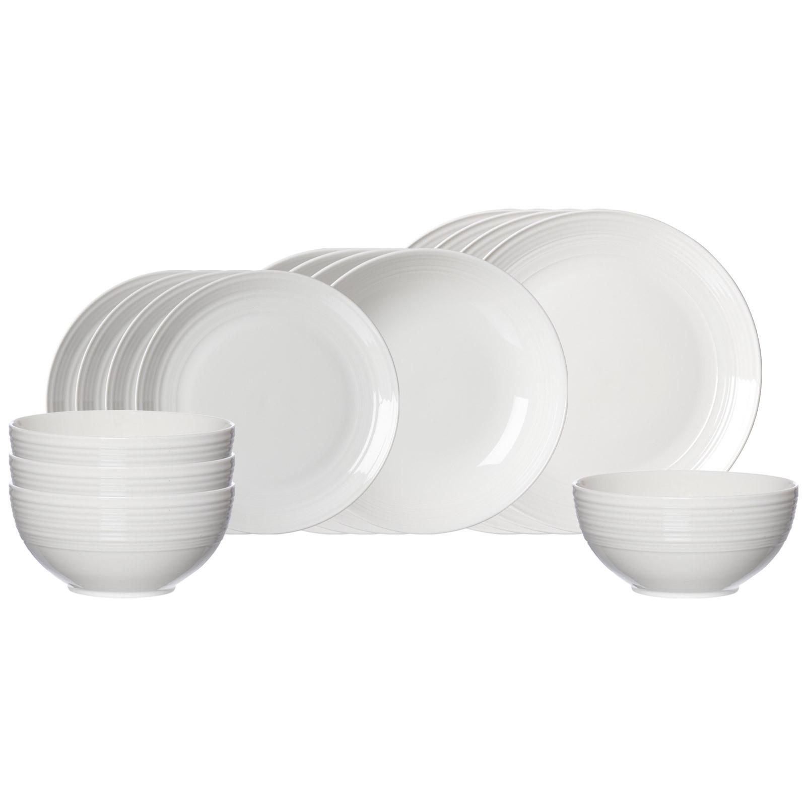 EINSTEIGER-SET Levi Weiß 16-tlg. - Weiß, Keramik (2/2/2cm) - Ritzenhoff Breker
