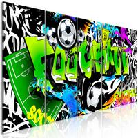 KUNSTDRUCK Bunt 100/40 cm - Multicolor, Textil (100/40cm) - KUNSTLOFT