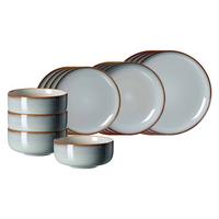 EINSTEIGER-SET Portofino grau 16-tlg. - Grau, Keramik (2/2/2cm) - Ritzenhoff Breker