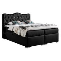 BOXBETT Sultan - H3 - Schwarz, Holz (160/200cm) - MIRJAN24
