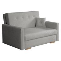 SCHLAFSOFA Viva Sonic II - Schwarz/Grau, Holz/Textil (133/85/100cm) - MIRJAN24