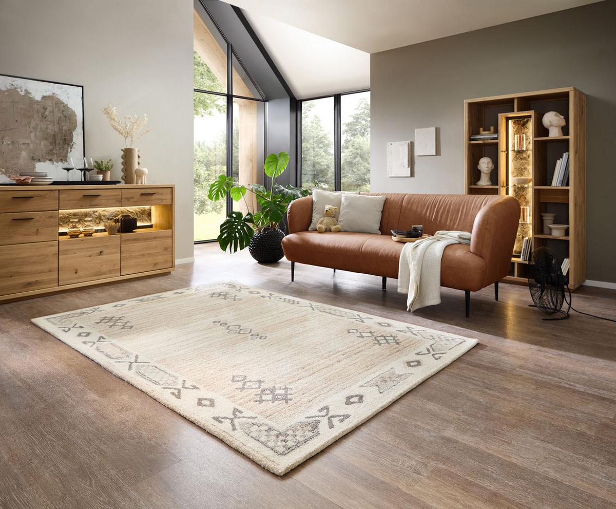 TUFTTEPPICH Royal Berber 190x290 cm - Beige, Textil (190/290cm) - THEKO