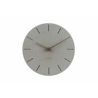 WANDUHR Design Grau 29/29 cm - Grau, Holzwerkstoff (0.4/29/1cm) - ONZENO