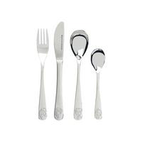KINDERBESTECK Hoftiere silber 4-tlg. - Silberfarben, Metall - Ritzenhoff Breker