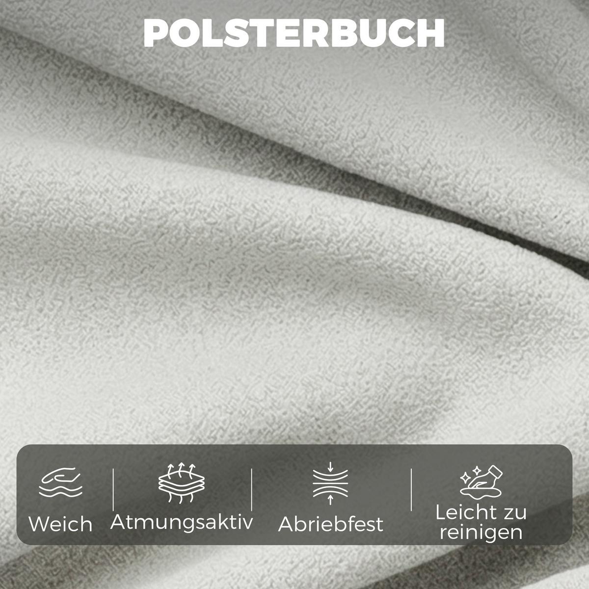 SESSEL aus Kunstleder & Schaumstoff Grau - Schwarz/Grau, Kunststoff (74/78/85cm) - HOMCOM
