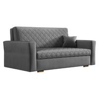 SCHLAFSOFA Viva Caro III - Greige/Braun, Holz/Textil (160/85/98cm) - MIRJAN24