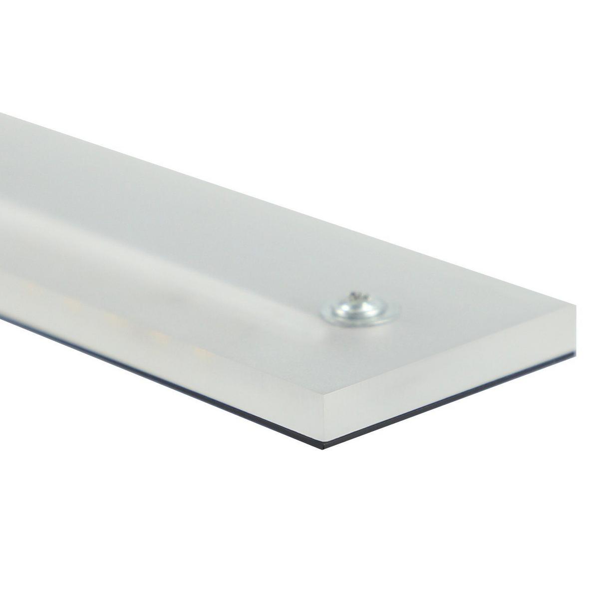 LED-WANDLEUCHTE Luminaire 60/5/4 cm - Schwarz, Metall (5/4/60cm) - ZMH