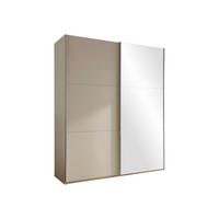 SCHIEBETÜRENSCHRANK Rodos 200 - Sandfarben, Holzwerkstoff (200/244/65cm) - MIRJAN24