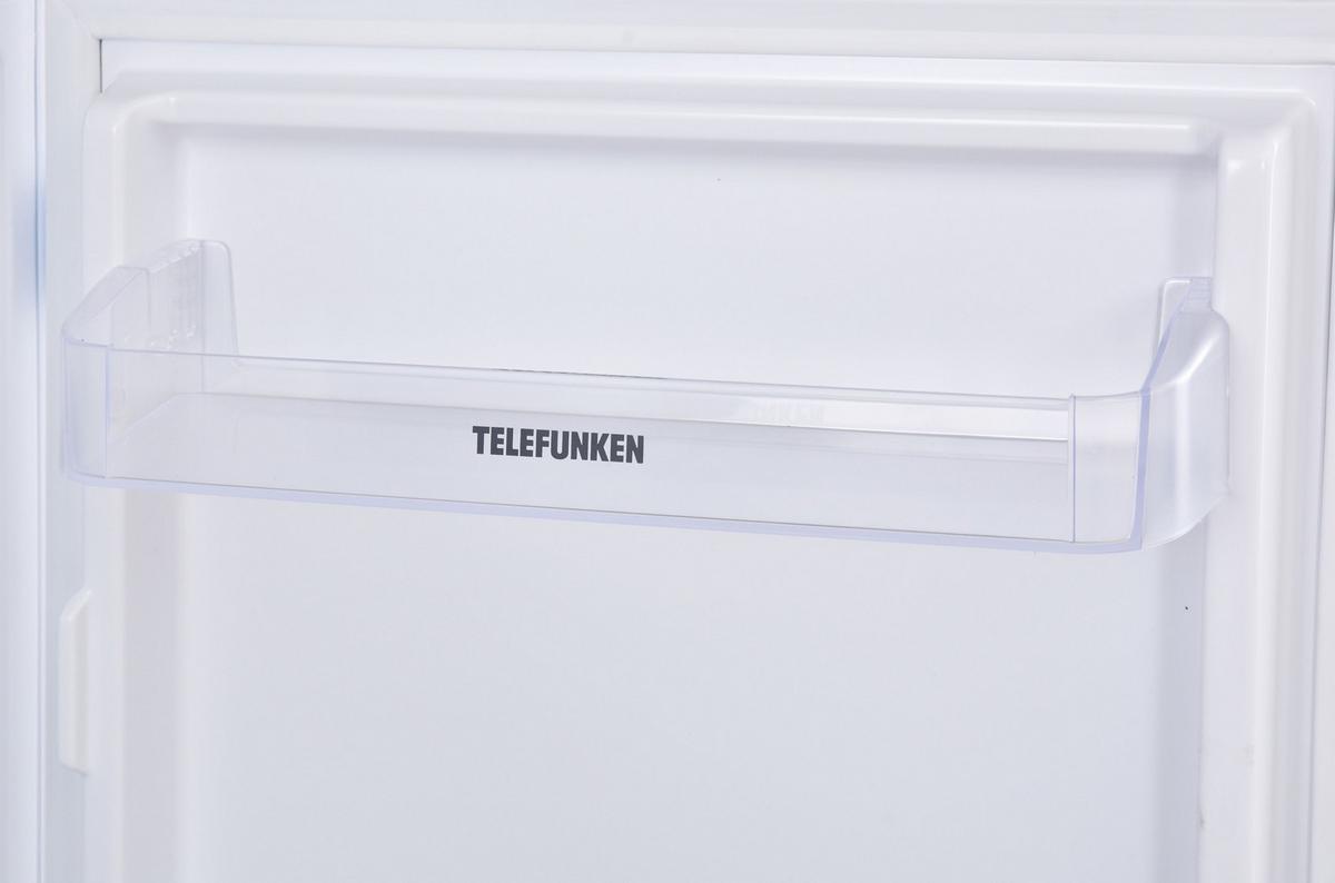 KÜHLSCHRANK Einbau, ohne Gefrierfach, 122cm Nische, Schlepptür-Technik, 193 Liter Nutzinhalt - Weiß, Glas/Kunststoff (54/122.5/54.5cm) - Telefunken