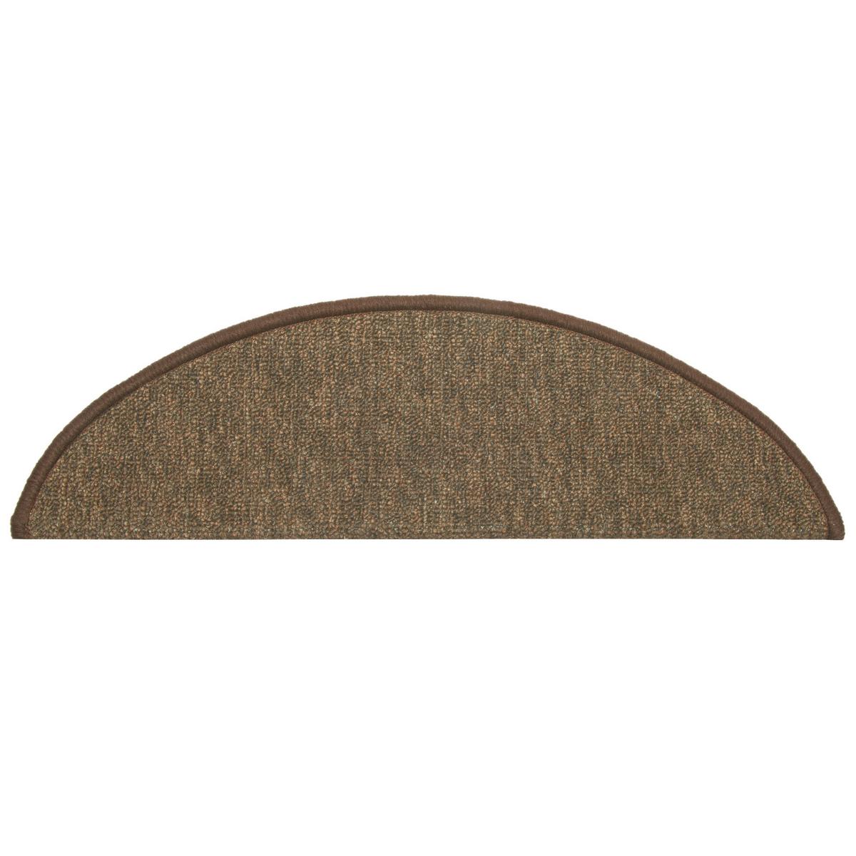STUFENMATTE ProStair 56/20 cm Braun 15tlg - Braun, Textil (56/20/1cm) - Beautissu 