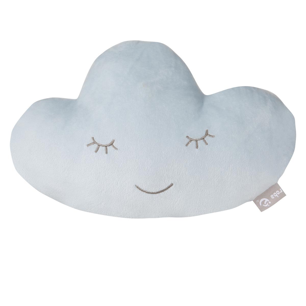 KINDERSOFA 3er-Set hellblau - Hellblau, Holzwerkstoff/Textil (70/50/48cm) - Roba