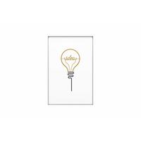 WANDBILD Gold 40/60 cm - Goldfarben/Schwarz, Glas (1.43/60cm) - KUNSTLOFT