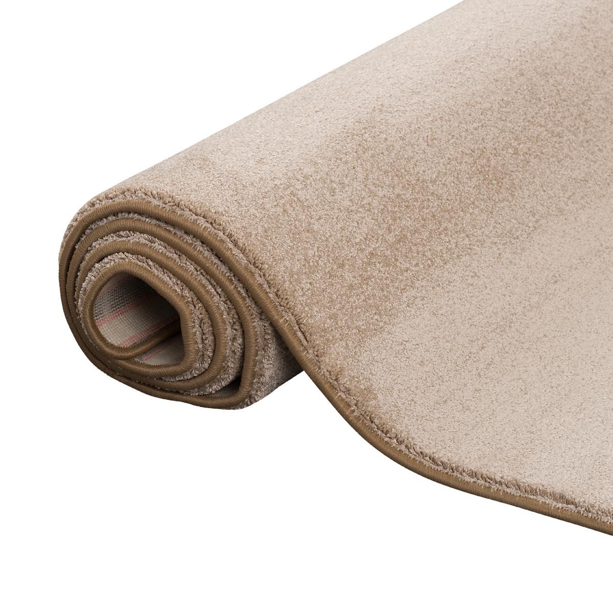 HOCHFLOR LUXUS VELOURS TEPPICH TOUCH - Naturfarben, Textil (80/160cm) - Snapstyle