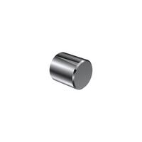ENDSTÜCKE FÜR GARDINENSTANGEN 20 mm Ø, Santo Chrom, Packung 2 Stück - Chromfarben, Metall (2.5/2.5/2.5cm) - INTERDECO