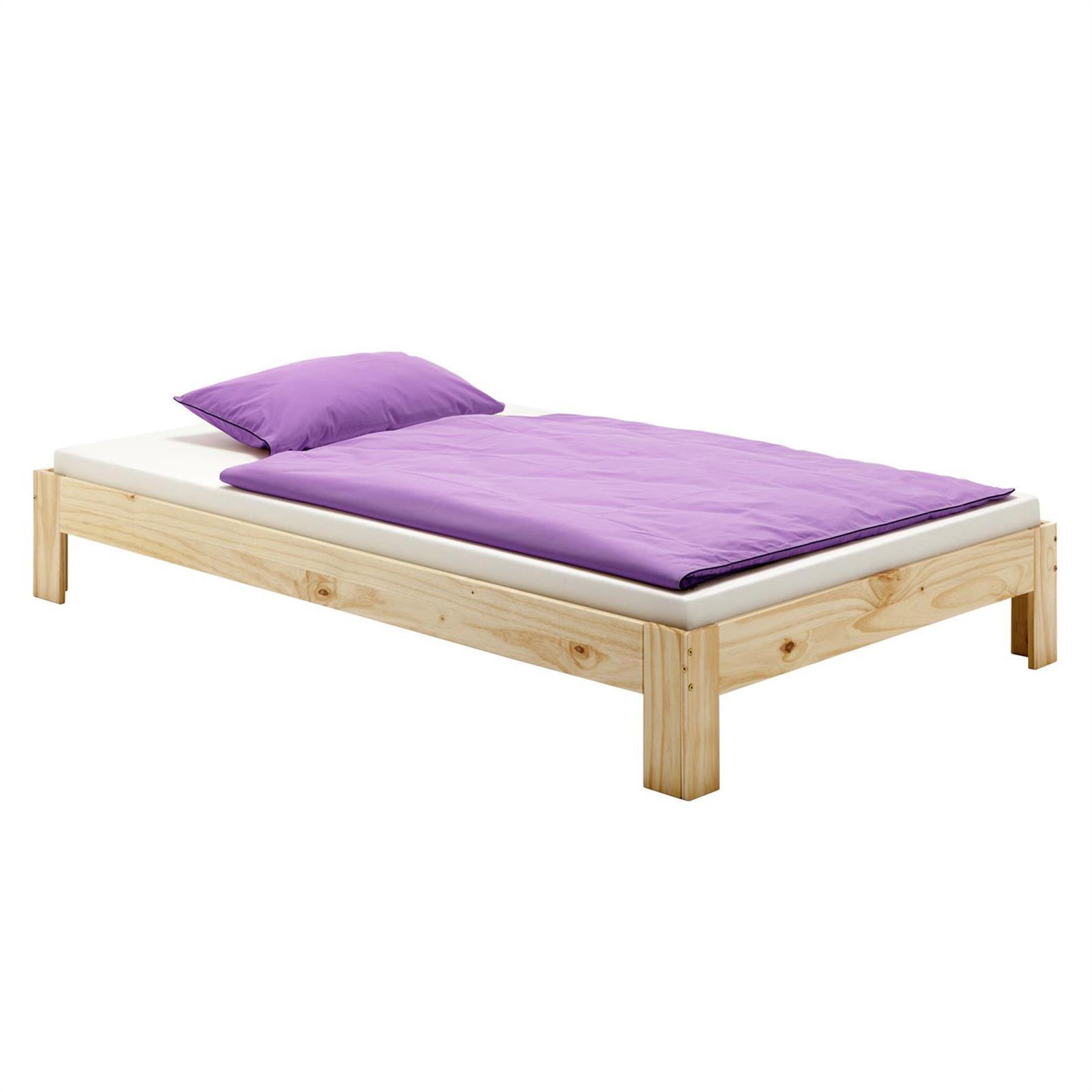 FUTONBETT THOMAS 90x200 cm natur - Naturfarben, Holz (90/200cm) - IDIMEX