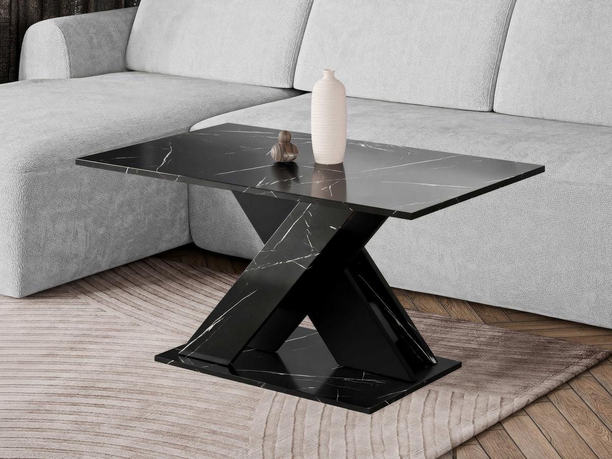 COUCHTISCH Toxx - Schwarz, Holzwerkstoff (60/110/55cm) - MIRJAN24