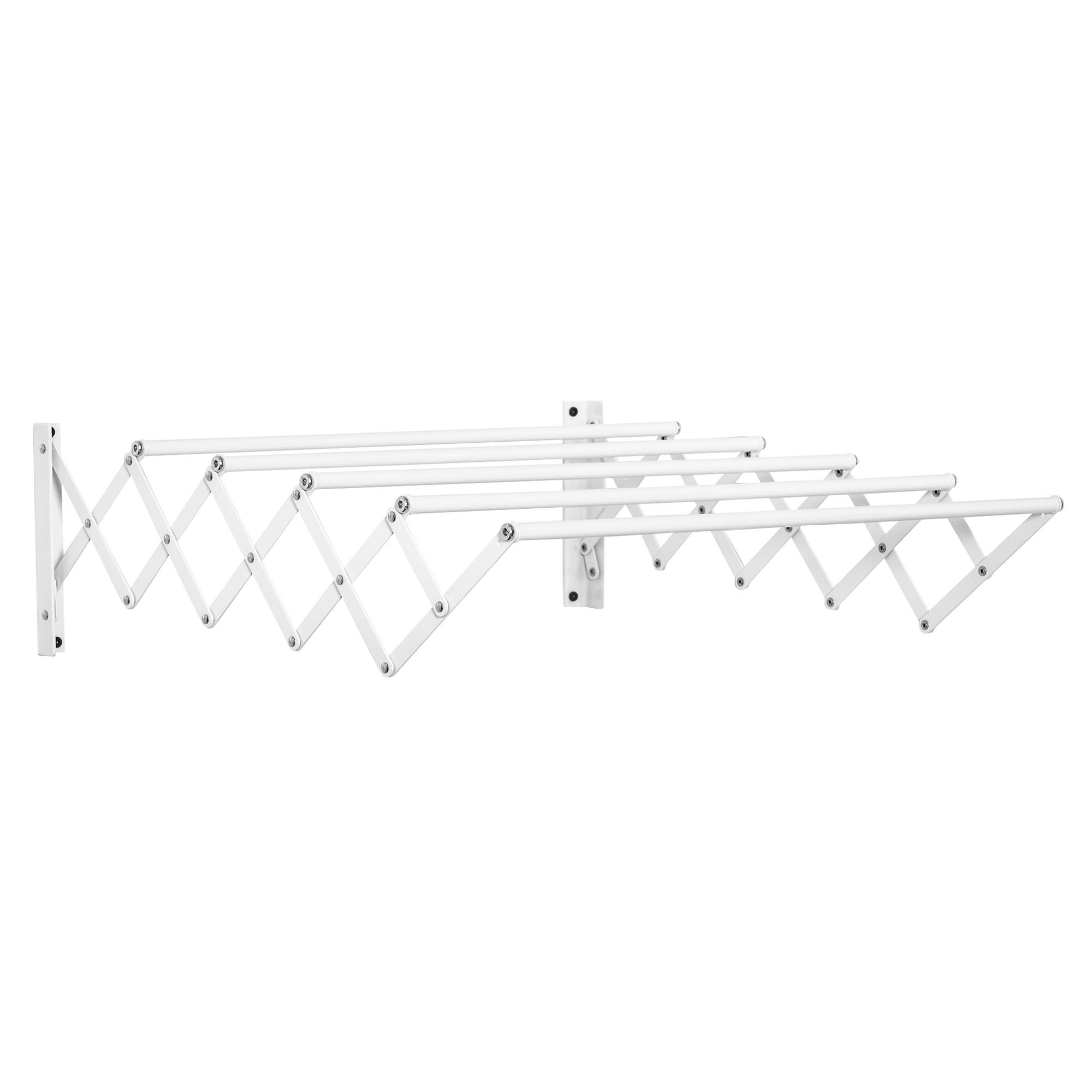 WÄSCHESTÄNDER Eisen Weiß - Weiß, Metall (60/20/63.5cm) - HOMCOM