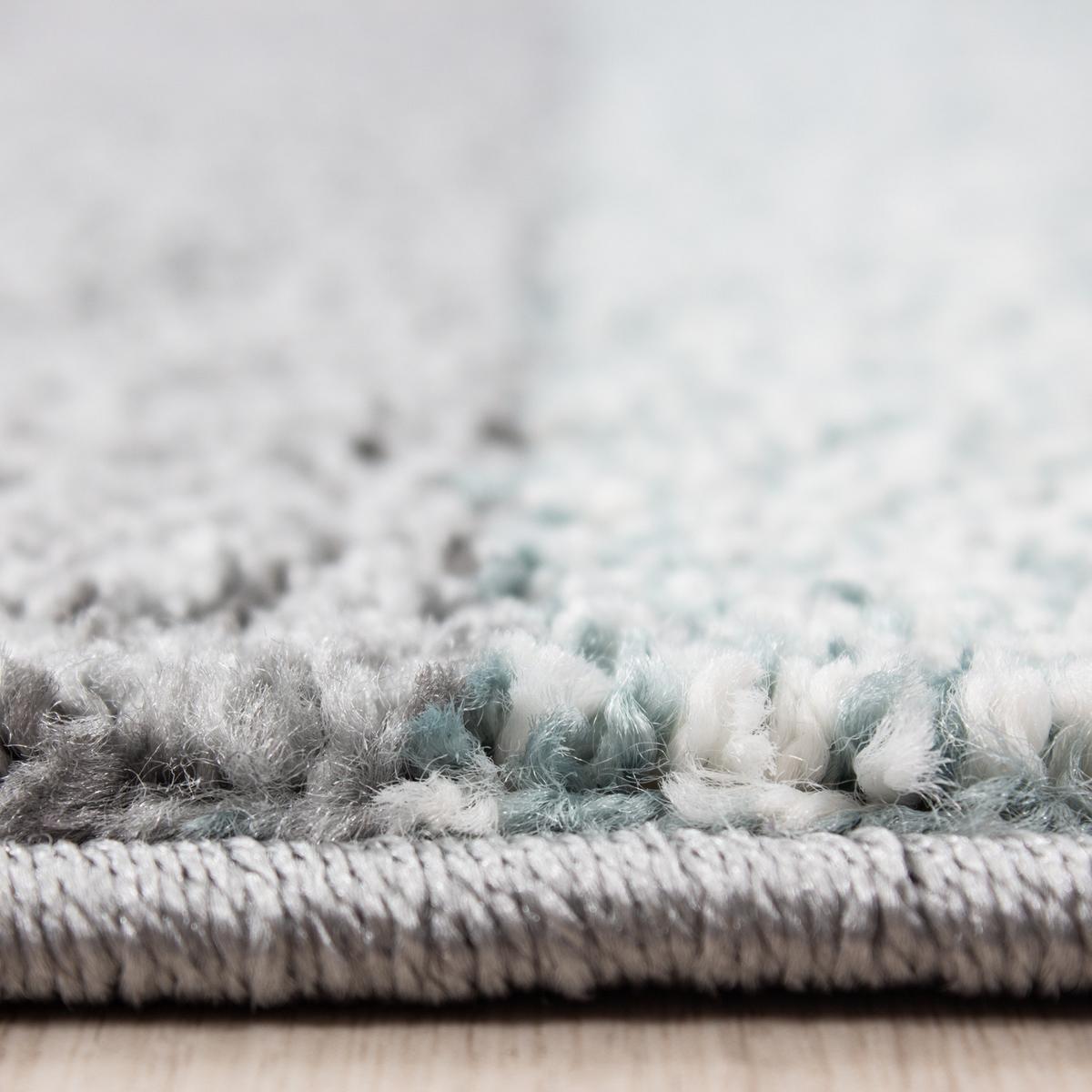TEPPICH Kurzflor SOLDA in Blau, kariert, 140 x 200 cm - Blau, Textil (140/200cm) - KADIMA DESIGN