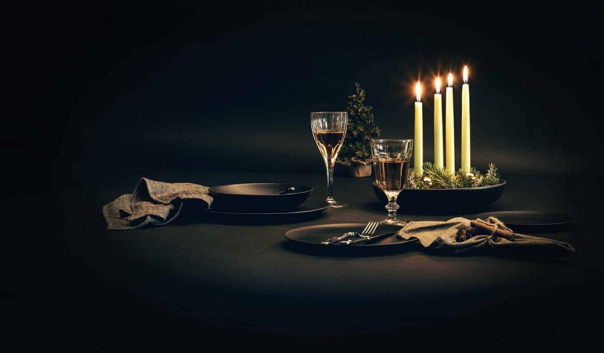 FOODBOWL-SET Liberty Velvet Black schwarz 3-tlg. - Schwarz, Keramik (1cm) - Seltmann Weiden