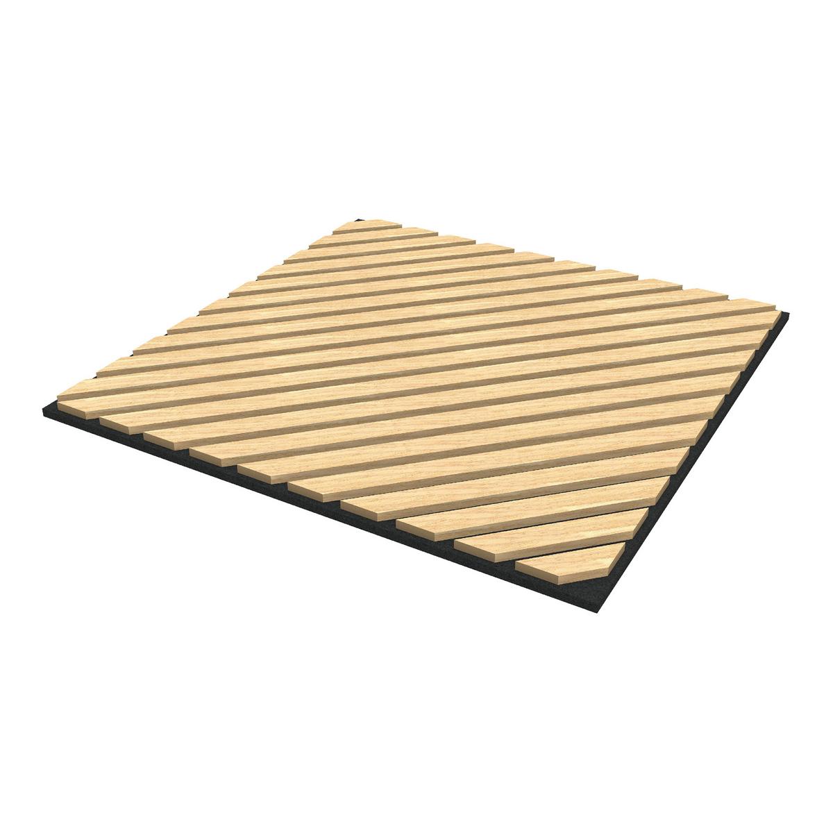 AKUSTIK WANDPANEEL-SET Vang 4-TLG. II - Eiche Artisan, Holzwerkstoff/Kunststoff (60/60/2.1cm) - NEU.HOLZ