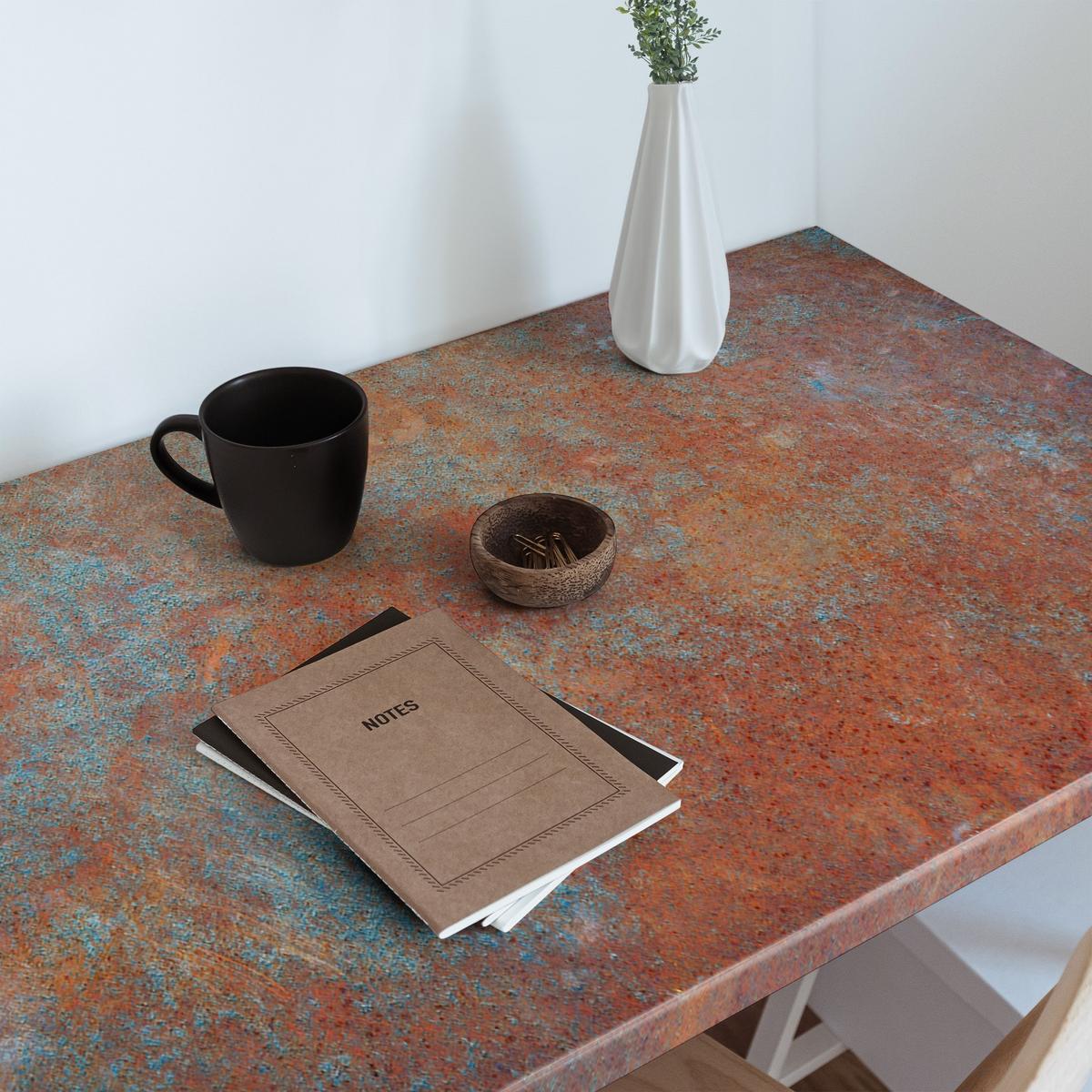 MÖBLAUFKLEBER 100x50 cm braun - Cappuccino, Kunststoff (50/0.1/100cm) - Wallfluent