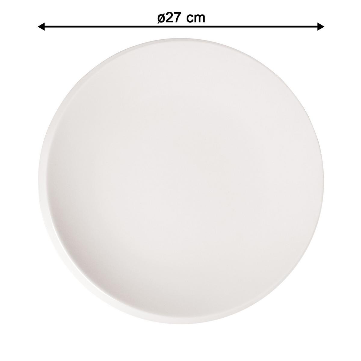 KOMBISERVICE NewMoon weiß 30-tlg. - Weiß, Keramik (2/2/2cm) - Villeroy & Boch