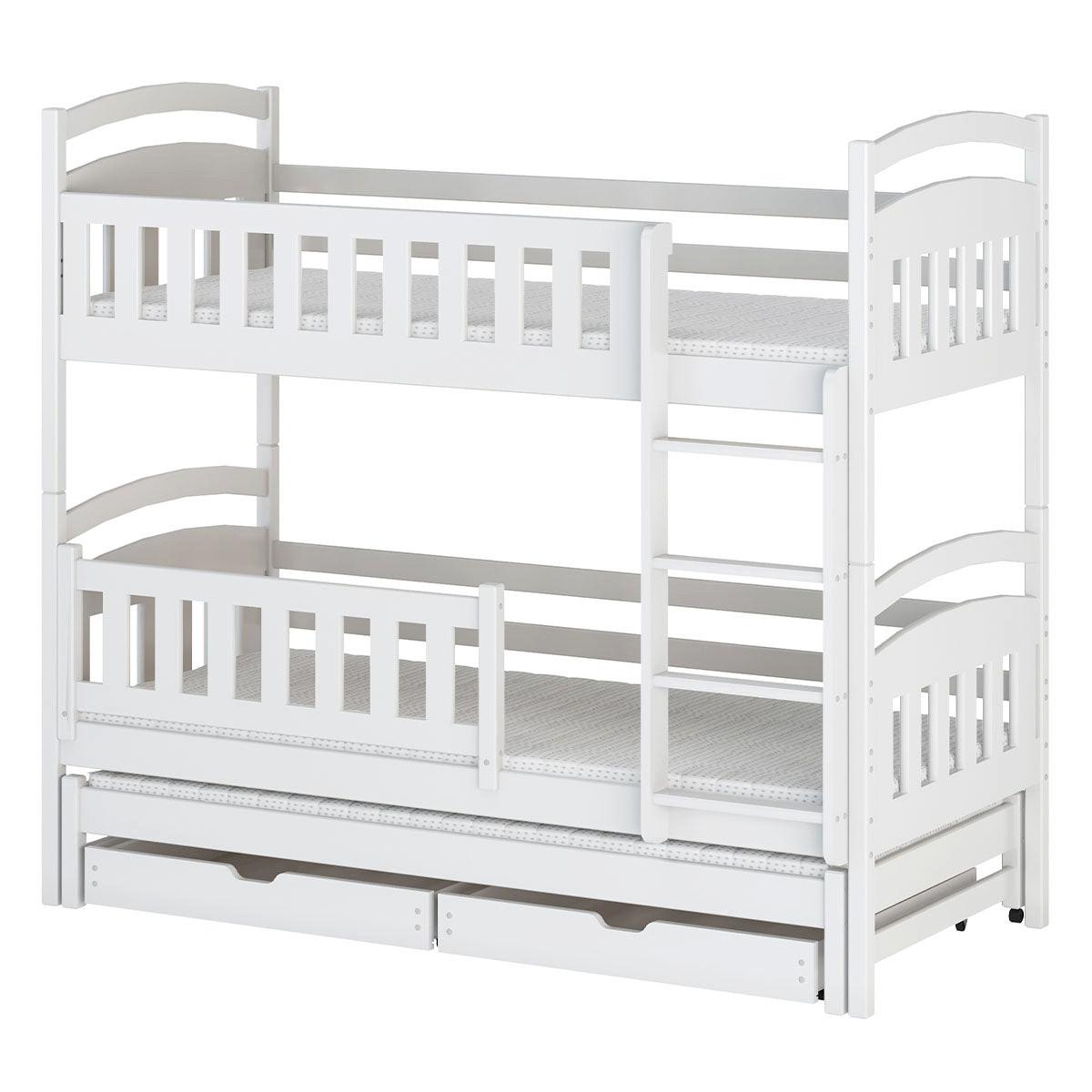 BETT 90/200 Jules Weiß - Weiß, Holzwerkstoff (90/200cm) - Petits-meubles