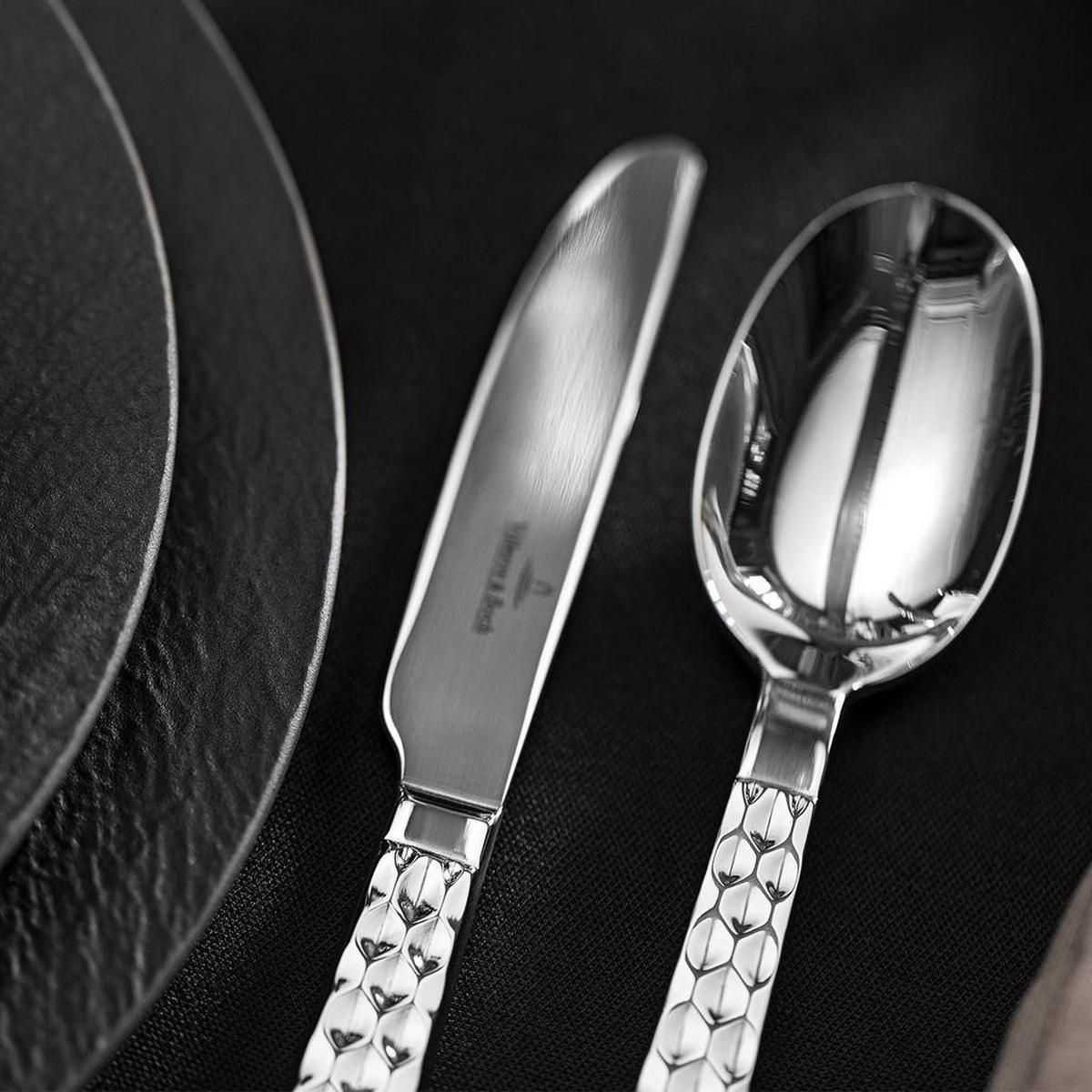 TAFELBESTECK Boston silber 144-tlg. - Silberfarben, Metall - Villeroy & Boch