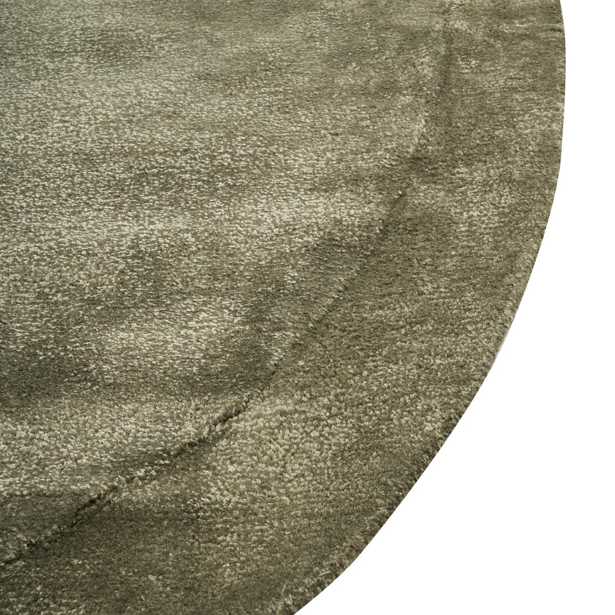 TEPPICH Olivgrün 200/300 cm Viskose Mitha - Grün, Textil (200/300cm) - Beliani