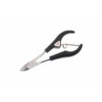 NAGELZANGE EDELSTAHL SS-204, 12 cm - Silberfarben/Schwarz, Metall (4.9/1.2/12cm) - Seki EDGE