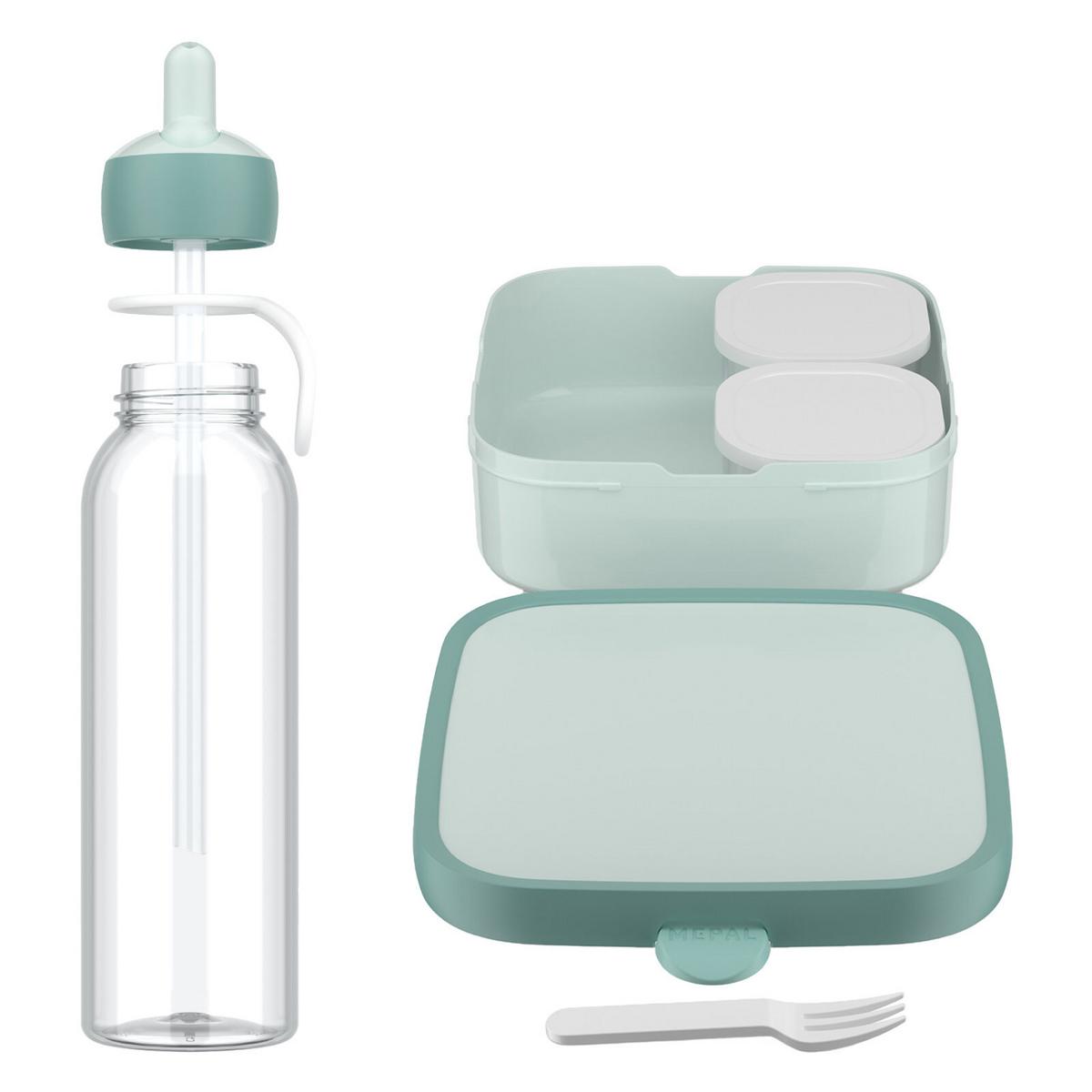 LUNCHSET XL Campus (2025) Cool Mint 2-tlg. - Mintgrün, Kunststoff (2/2/2cm) - Mepal