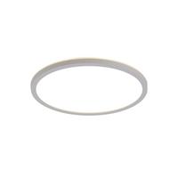 LED DECKENLEUCHTE Lyvyn 29.3/29.3/3 cm - Weiß, Kunststoff (29.3/29.3/3cm) - ZMH