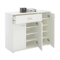 SCHUHSCHRANK DEUSTO weiß - Weiß, Holzwerkstoff (88/70/35cm) - CARO-Möbel